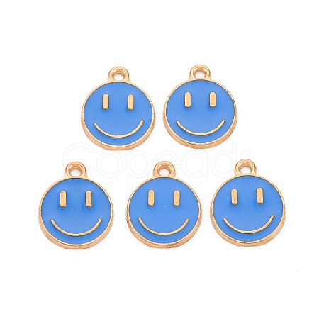 Alloy Enamel Charms LS-ENAM-S121-165I-RS-1