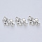 Tibetan Style Alloy Pendants, Cadmium Free & Lead Free, Unicorn, Antique Silver, 16x21x5mm, Hole: 1.6mm