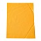 Flat PU Leather Strip, DIY Leather Craft Strips Supplies, Rectangle, Orange, 210x300mm