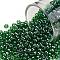 TOHO Round Seed Beads, Japanese Seed Beads, (108B) Transparent Mint Green Luster, 8/0, 3mm, Hole: 1mm, about 222pcs/bottle, 10g/bottle