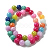 Natural Yellow Jade Beads Strands X-JBR10mm-C-2