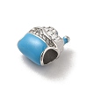 304 Stainless Steel Enamel European Beads STAS-G308-15P-3