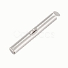 Iron Slide On End Clasp Tubes LS-X-IFIN-R212-3.0cm-P-2
