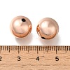 Rack Plating Brass Beads KK-K373-08F-RG-2