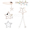 10pcs Iron Alloy Snap Hair Clips PHAR-CP0001-25-1