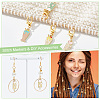 Alloy Enamel Ice Sucker & Ice Cream Pendant Locking Stitch Markers HJEW-AB00035-4