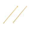 Brass Flat Head Pins KK-F824-114A-G-2