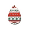 Single Face Printed Wood Big Pendants LS-WOOD-H102-03A-2