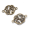 Tibetan Style Alloy Links X-TIBE-S299-035AB-NR-2