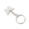 6Pcs Halloween Alloy Enamel Keychian KEYC-JKC01409-5
