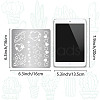 Stainless Steel Cutting Dies Stencils DIY-WH0238-152-2