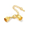 Brass Chain Extender KK-K001-7mm-G-1