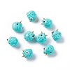 Halloween Opaque Resin Beads RESI-F033-01C-4