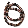 Natural Rhodonite Beads Strands G-A280-A21-02-3