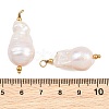 Natural Baroque Keshi Pearl Pendants PA-CBA0A45-06G-3
