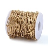 304 Stainless Steel Paperclip Chains CHS-L022-02C-G-4