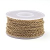 Ion Plating(IP) 304 Stainless Steel Cable Chains CHS-H009-27G-3
