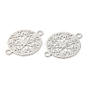 Long-Lasting Plated Brass Connector Charms KK-K336-18P-2