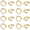 50Pcs Brass Open Jump Rings KK-BBC0027-90A-1