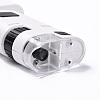 ABS Plastic LED Cell Phone Microscope Magnifier AJEW-M032-02P-4