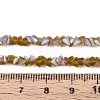 Frosted Transparent Glass Beads Strands LS-GLAA-N054-4mm-05-4