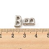 Platinum Plated Alloy Beads PALLOY-CJC0001-64P-B-3