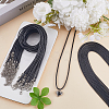 50Pcs Waxed Imitation Leather Cord Necklace Makings AJEW-SP0001-04-4