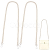 2Pcs Imitation Leather Twist Knitting Cord Mobile Straps FIND-CP0003-73C-1