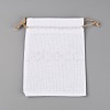 Jute Blank DIY Craft Drawstring Bag CW-TAC0001-09B-2