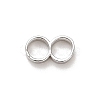 Rack Plating Brass Infinity Multi-strand Links KK-L210-001P-1