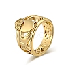 304 Stainless Steel Hollow Finger Rings for Men Women PW-WG73405-07-1-1