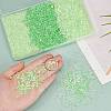 3 Style Transparent Electroplate Crushed Glass Craft GLAA-SC0001-99C-3