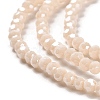 Electroplate Opaque Glass Beads Strands EGLA-A035-P3mm-A05-3