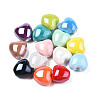 Glazed Porcelain Beads PORC-T007-21-2