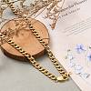 Men's 304 Stainless Steel Cuban Link Chain Necklaces NJEW-JN03157-02-3