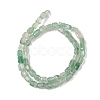 Natural Green Strawberry Quartz Beads Strands G-H087-D01-01-3