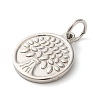 Non-Tarnish 304 Stainless Steel Pendants STAS-C086-07P-2