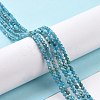 Natural Apatite Beads Strands G-E411-36-2mm-01-7