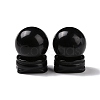 Natural Obsidian Display Decorations DJEW-G032-02F-1