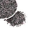 Opaque Picasso Cylinder Glass Beads SEED-Q039-06A-11-1