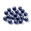 Glazed Porcelain Round Beads X-PORC-S489-8mm-05-1