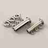 304 Stainless Steel Slide Lock Clasps LS-FIND-WH0034-80P-02-2