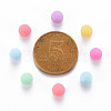 Opaque Acrylic Beads X-PAB702Y-B01-3