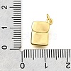 Brass Micro Pave Cubic Zirconia Pendants KK-V007-005G-02-3