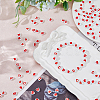 250Pcs 5 Styles Opaque Acrylic Enamel Beads OACR-FH0001-051-5