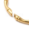 304 Stainless Steel Openable Bangles EJEW-H588-02G-3