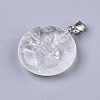 Synthetic Gemstone Pendants G-R470-014-1