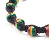 Adjustable Braided Beads Bracelets BJEW-JB07014-3