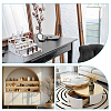 5-Tiers Wood Semicircle Dessert Display Risers ODIS-WH0030-183A-5