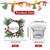 2Pcs Glass Candle Cups AJEW-GF0007-25-2